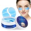 Augenpads Eye Mask Hyaluronsäure Collagen – gegen Augenringe Tränensäcke Falten Dunkle Kreise & Puffiness, Eye Patch Hydrogel, Anti Aging Augen Pads mit Kühlend Feuchtigkeit 60pcs