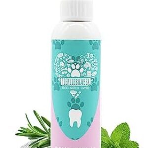TIERLIEBHABER – Dentalspray für Hunde & Katzen entfernt Zahnbelag 100% natürlich & sorgt für einen frischen Atem – Zahnpflege Spray beugt Zahnstein vor – Zahnreinigung ohne Bürste (150 ml)