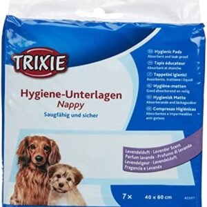 Trixie 23371 Welpen-Unterlage Nappy-Stubenrein mit Lavendelduft, 40 × 60 cm, 7 St.