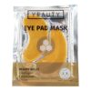 YEAUTY BEAUTY BOOST EYE PAD MASK, die superweichen Augenpads mit dem luxuriösen Elixir aus Gold, Ceramide, Hyaluron und Zauberstrauch versorgt und glättet die Augenpartie, 1x 2 Stück
