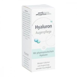 Unbekannt, Medipharma Hyaluron Augenpflege Creme, 15 ml