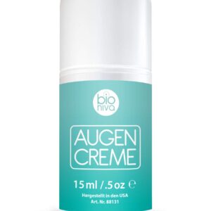 BIO Augenpflege, Anti-Aging Augencreme Gel gegen Falten, Schwellungen, und Augenringe. Eine Biologische Augengel mit Matrixyl 3000, Peptide, Vitamin C & Hyaluronsäure für Männer und Frauen. 15ml (Eye Gel Cream)