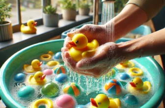 So reinigen Sie Badespielzeug und verhindern Schimmel – Pro -Haushälterinnen