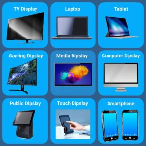 ROGGE Original Bildschirmreiniger 1000 ml + 1 Display Microfasertuch 40x40cm -1000 ml