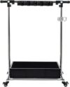 Besenhalterung Und Mopphalter Werkzeughalter Gartengerätehalter Besenhalter Putzmittel Organizer Putzwagen Reinigungswagen Mobile Werkzeugecke für Garage Restaurant Hotelservice ( Size : 85cm-10slots