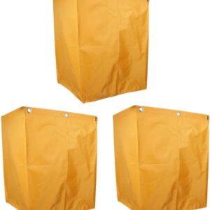 Wasserdichter Wäschesack Set 3 Stück Wäschesammler Tasche für Reinigungswagen Langlebig und Wasserdicht Wäschewagen Taschen Leicht zu Reinigen und Tragen Ideal für Zuhause und Reisen