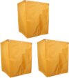 3er Set wasserdichte Wäschesäcke für Reinigungswagen Wäschesammler Wäschesäcke