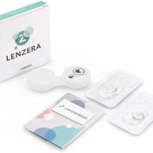 Circle Lenses blaue Babe Blue ohne Stärke + Behälter I 15mm I weich I 3 Monate anwendbar I Ohne Stärke