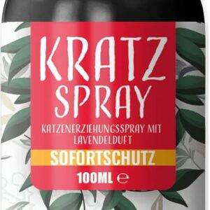 Nature Animal® Anti Kratz Spray gegen Katzenmarkierung für Innen und Außen + Katzen ABWEHR – Katzenfernhaltespray STOPP bleib Weg