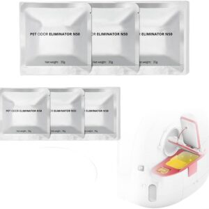 Xinyilau N50 Geruchsentferner for Haustiere, die ultimative Lösung for Gerüche aus der selbstreinigenden Katzentoilette von Pura Max(B)