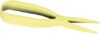 EYE CARE Pinzette – Zangen-Pinzette für weiche Kontaktlinsen in Gelb aus Silikon, Modern, 7,5 cm lang