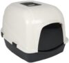Ebi, Cat House Eclipse 70 Zen Series L – 56 x 70 x 46 cm, Weiß, für Hygiene, Weiß, Katze