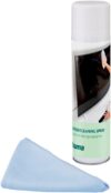 Hama Bildschirmreiniger, Foam Cleaner und Reinigungstuch, 200ml (Bildschirmreiniger für TV, Handy, Tablet, Monitor, LED, OLED, Kunststoff, Glas, Metall, entfernt Fingerabdrücke, Staub, Schmutz, Fett)