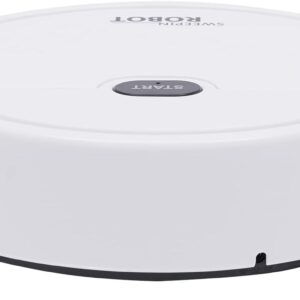 Qussse Automatischer Staubsaugerroboter, 3in1 Saugen Wischen Saugroboter Wischfunktion Staubsauger Nass-Trocken-Saugrobot für Haus, Büro, Bibliothek, Friseur