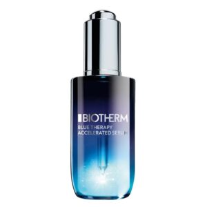 Biotherm Blue Therapy Eye Opening Augenserum, straffende Augenpflege für eine ausdrucksstarke Augenpartie, mit Algenextrakt, kühlendes Serum mit Anti Aging Effekt für ein erfrischtes Aussehen, 16,5 ml