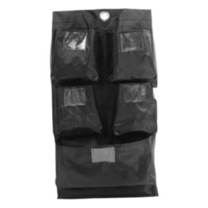 iplusmile 3st Aufbewahrungstasche Hausmeister-wagentasche Hausmeisterwagen Trolley-ersatztasche Fahrbarer Wagen Reinigungsbeutel Für Haushaltswagen Reinigungswagen Oxford-Stoff Black