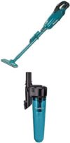 Makita DCL281FZ Akku-Staubsauger 18V (ohne Akku, ohne Ladegerät) + Zyklonabscheider-Vorsatz