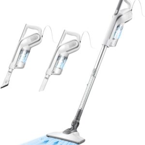 FUVSHU Staubsauger mit Kabel, Stielstaubsauger & Handstaubsauger 2 in 1, HEPA-Filter, 5m Kabel, 600W