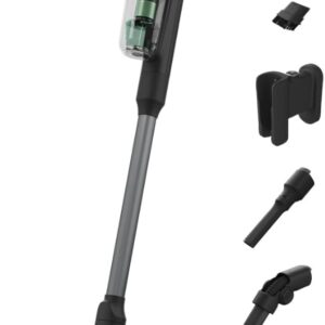 AEG ULTIMATE 7000 ÖKO AP71UB14AM Akku-Staubsauger/extra kraftvoll/ultraleicht 2,2 kg/70 % Recyclingmaterial/bis zu 40 Min. Laufzeit/120m²/5-Stufige Filtration/alle Böden/Automatik, Matte Black