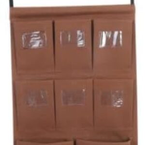 iplusmile 3st Aufbewahrungstasche Aus Leinen Reinigungswagen Handtaschen-Organizer Aufbewahrungstasche Für Schmutzige Kleidung Hängende Aufbewahrungstasche Bürowagen Coffee Oxford-Stoff