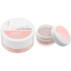 Catrice Under Eye Brightener, Augenpflege, Nr. 010, Nude + Setting Powder, Puder, Nr. 010, Nude, aufhellend, sofortiges Ergebnis, weichzeichnend, natürlich, vegan, ohne Alkohol (2.3g) – Set