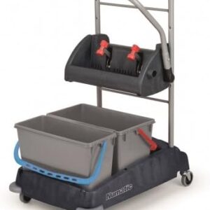 Numatic ProCar 1G Reinigungswagen, Grau, Kunststoff, 105 kg Tragfähigkeit, 1 Regal, Innenbereich, 2-Jahres-Garantie, 158990V
