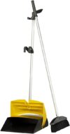 Vermop 1089005 Ergonomische Kehrgarnitur, Anthrazit, Gelb, 28 x 112 cm