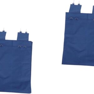 iplusmile 2St Aufbewahrungstasche aus Leinen Abfallsack für Reinigung Abfallbeutel für Reinigungswagen Kleiner Reise-Wäschesack Hochleistungs-Staubsammelbeutel Anzugshüllen Oxford-Stoff Blue