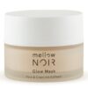 mellow NOIR Glow Mask 50ml | tägliche Nachtcreme | Reduziert sichtbare Poren & Rötungen | Für eine ebenere Haut | Spürbarer Sofort-Effekt | Vegan | zertifizierte Naturkosmetik
