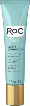 RoC – Multi Correxion Hydrate + Plump Augencreme – 3-in-1 – Alterungsbeständige Augen-Erholung – 15 ml