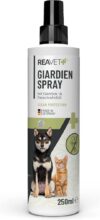 ReaVET Giardien Spray 250ml – Speziell für Hund & Katze, Konzentriertes Desinfektionsmittel Desinfektion Spray für Oberflächen und Umgebung bei gegen Giardien, Hygiene Spray