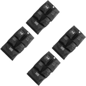 CLISPEED 4 Stück Aufbewahrungstaschen Für Haushälterinnen Reinigungswagen Auf Rädern Gorilla Wagen Rollwagen Hausmeisterwagen Reinigungswagen Abdeckung Reinigungs Caddy Tasche Mit