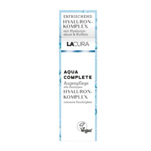 Lacura Aqua Complete Augenpflege mit Hyaluronsäure und Koffein Inhalt: 15ml = 1 Stück