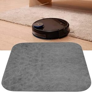 Ejoyous Matte für Staubsauger, Saugfähige Matte rutschfeste Staubsauger Roboter Unterlage Saugroboter Unterlage Kehrmaschine Anti Rutsch Matte Ersatzteile