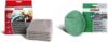 SONAX MicrofaserTuch Soft Touch (3 Stück) 04510000 Weiß & MicrofaserPflegePad (1 Stück) für gleichmäßiges Auftragen von Kunststoffpflegemitteln im Innenraum und EIN gründliches Ergebnis 04172000