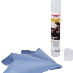 Hama TV Reinigungsset 30 ml inkl. Reinigungstuch Mikrofaser 20 x 20 cm