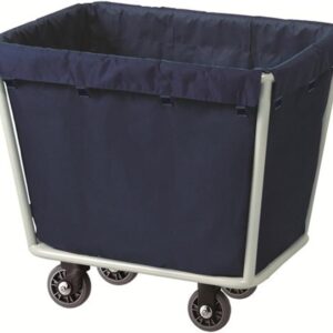 Edelstahl-Stoffwagen, Zimmerservicewagen, Reinigungswagen, Arbeitswagen, stummgeschalteter Wäschewagen for Gästezimmer, Reinigungswagen(A)