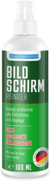 Blum Manufaktur – 100ml Bildschirmreiniger – Perfekte Reinigung aller Bildschirme und Displays. Streifenfrei ohne Schlieren.