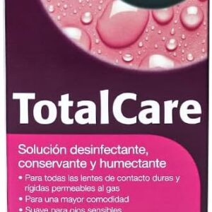 Total Care Kontaktlinselösung: Disinfektion, Speichern, Feuchtigkeit Lösung 120ml