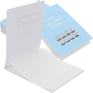 KOMBIUDA 700 Blatt Linsenreinigungspapier bildschirmreinigungstücher Bildschirm Reinigungstücher Brillenpapier tv bildschirm reiniger Bildschirmreiniger für Computer Uhrentuch Zellstoff