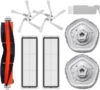 Sirxlevcy für Bot W10 W10 Pro Selbstreinigender Roboter Staubsauger und Wischmop HauptseitenbüRste Hepa Filter Wischpads