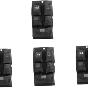 iplusmile 4 Teilige Aufbewahrungstasche Rollende Reinigungstasche Hausmeister Reinigungswagen Große Rollende Reinigungs Caddy Tasche Reinigungswagen Auf Rädern Hausmeisterwagen Auf