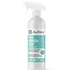 AniForte Fellgeruch-Stop Hund & Katze 200ml – Fellspray gegen Hundegeruch & Katzengeruch, Natürlicher Geruchsneutralisierer für Langhaar & Kurzhaar, Geruchsentferner bei Tiergerüchen