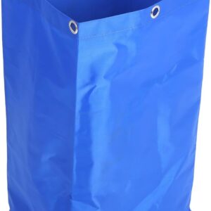 ULTECHNOVO Auto-Müllsack reinigen Haushaltswagen Reinigungswagen-Zubehör Putzwagen reinigungswerkzeuge Reinigungswagen Ersatzteile Reinigungswagentasche Einkaufswagen-Liner Stoff Blue