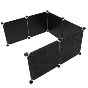 ORFOFE Großer Katzentoiletten Schutz Mit Spritzschutz 6 Teiliges Set Mit 14 Clips Für Optimale Privatsphäre Und Hygiene Ideal Für Katzen Und Einfache Handhabung