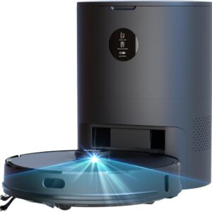 Imou Staubsauger Roboter 6500 Pa RV1 Pro mit Auto Absaugstation 60 Tage Handfrei 3 in 1 Saugroboter mit