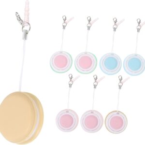 Hoement 8st Brillenreiniger Bildschirmreiniger Tragbare Tücher Reinigungstuch Touchscreen-reiniger Brillenglas Elektronischer Bildschirm Tücher Für Tv-monitore Macaron-bildschirm Plastik