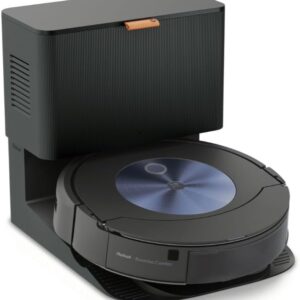 iRobot Roomba Combo j7+ (c7556) Saug- und Wischroboter mit autom. Absaugstation. Objekterkennung/-vermeidung, Kartierung, 4-Stufen-Reinigung, Raum-/ Bereichsreinigung, Sprachassistent, Farbe: Navy
