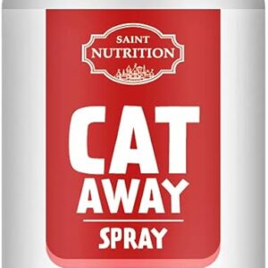 Saint Nutrition® hochdosiert Katzenabwehrspray – Abwehrspray für Innen und Außen, Anti Katzen Abwehr Spray – Katzenfernhaltespray – Erziehungsspray für Katzen und Hunde