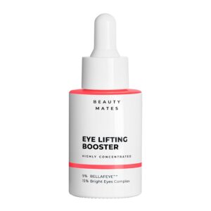 Eye Lifting Booster (30ml) – Augenserum gegen Augenringe, Schwellungen & Fältchen – hochkonzentrierte Augenpflege mit Hyaluronsäure & Lifting Komplex mit B3 – vegan – by Beauty Mates